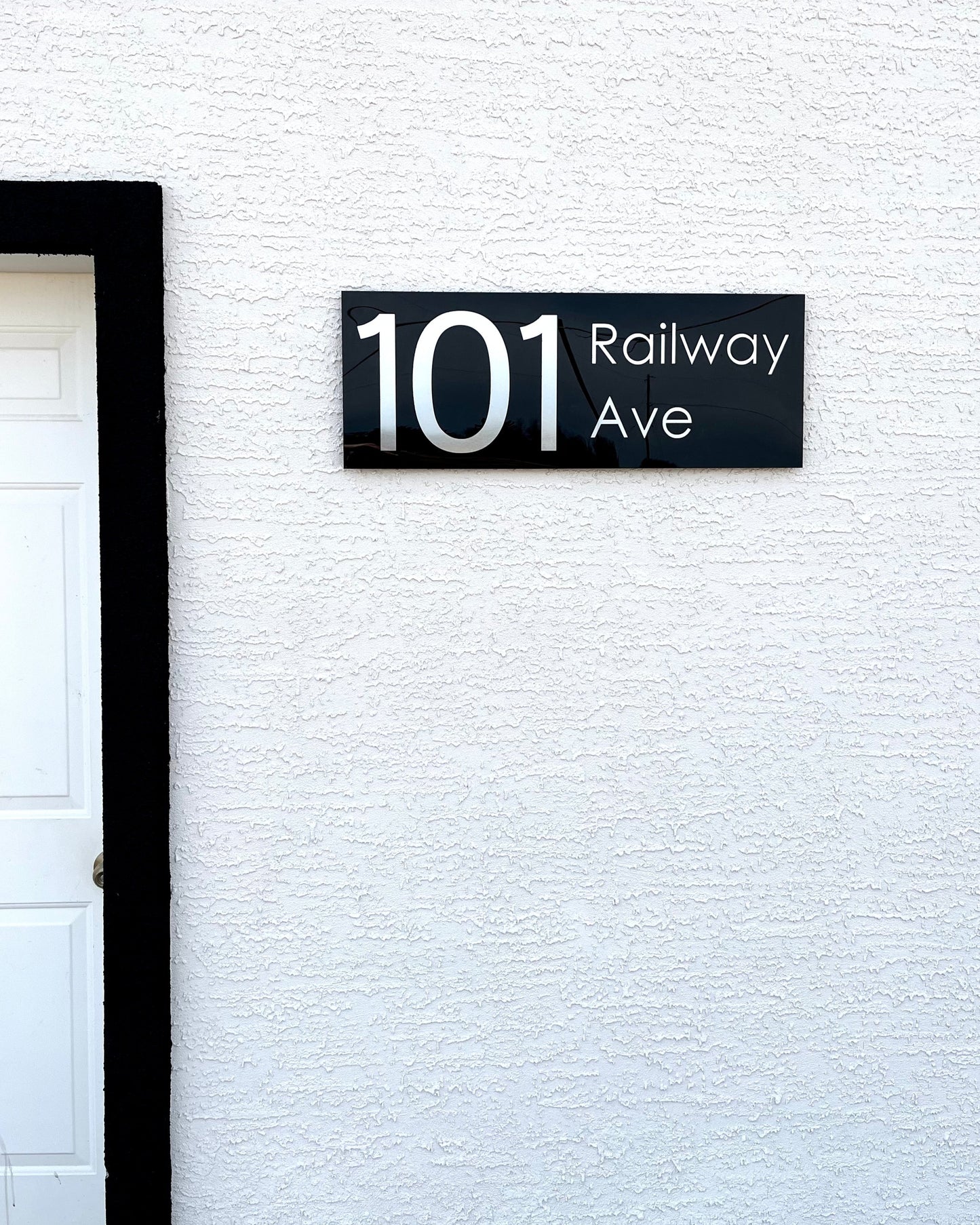 Willow House Number Plaque