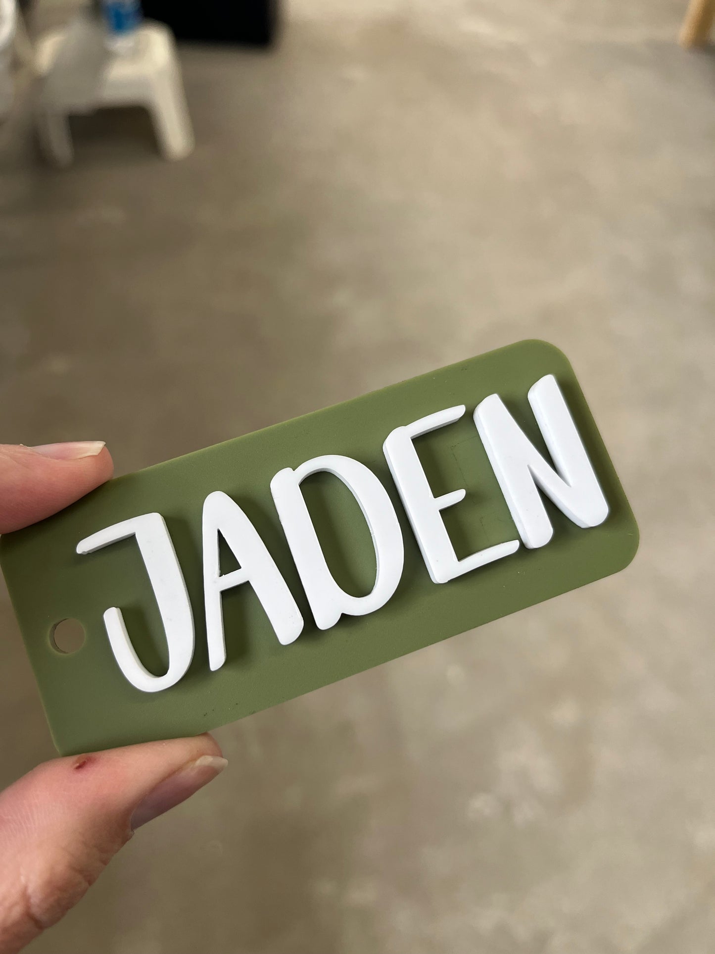 Name Bag Tag