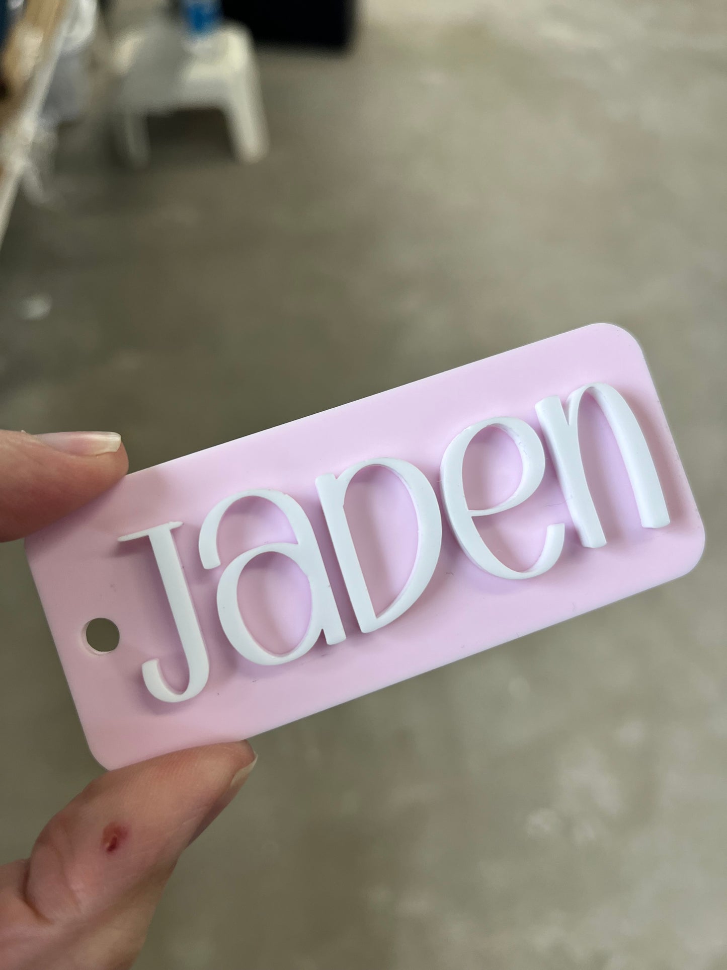Name Bag Tag
