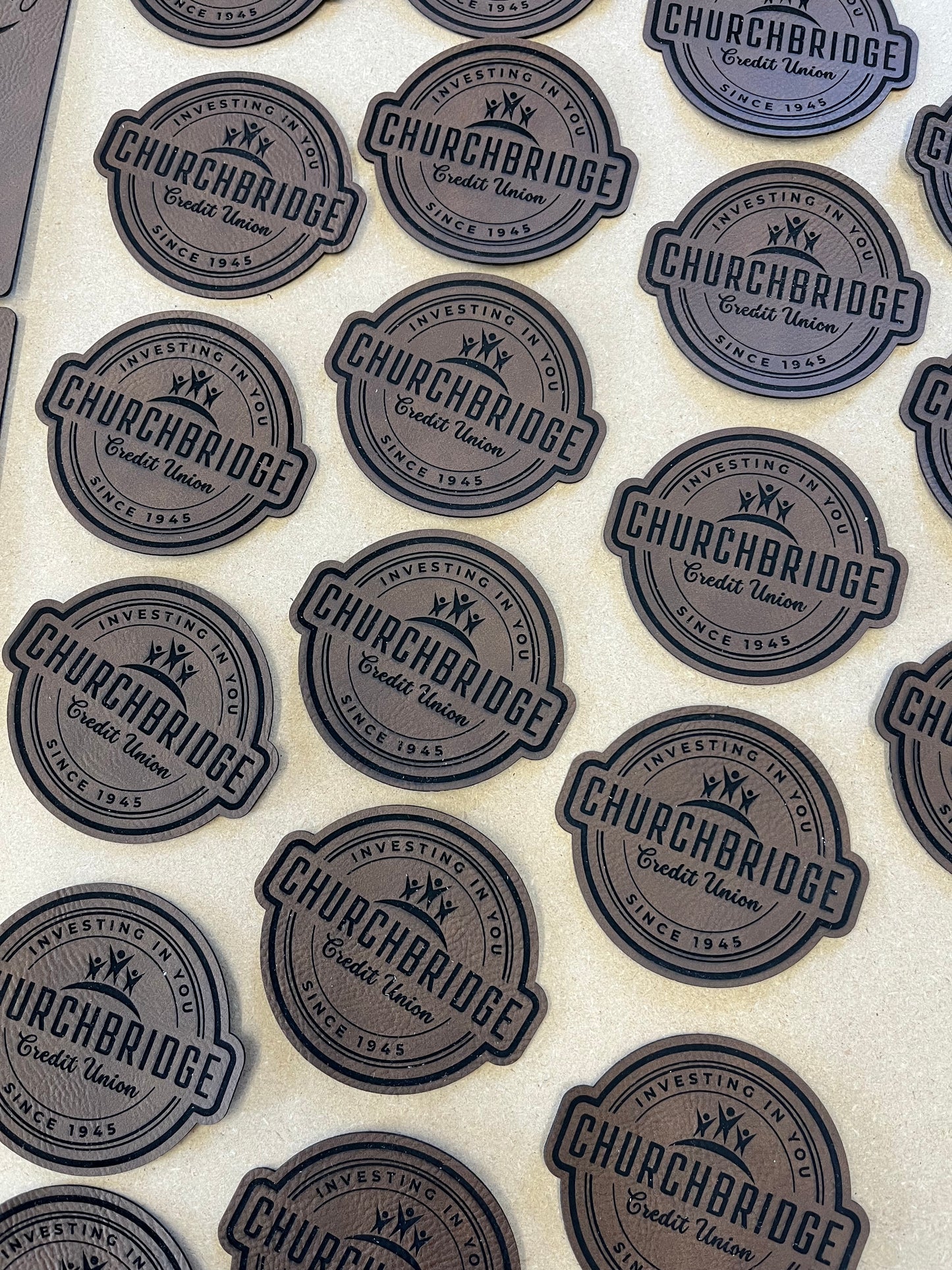 Faux Leather Patches