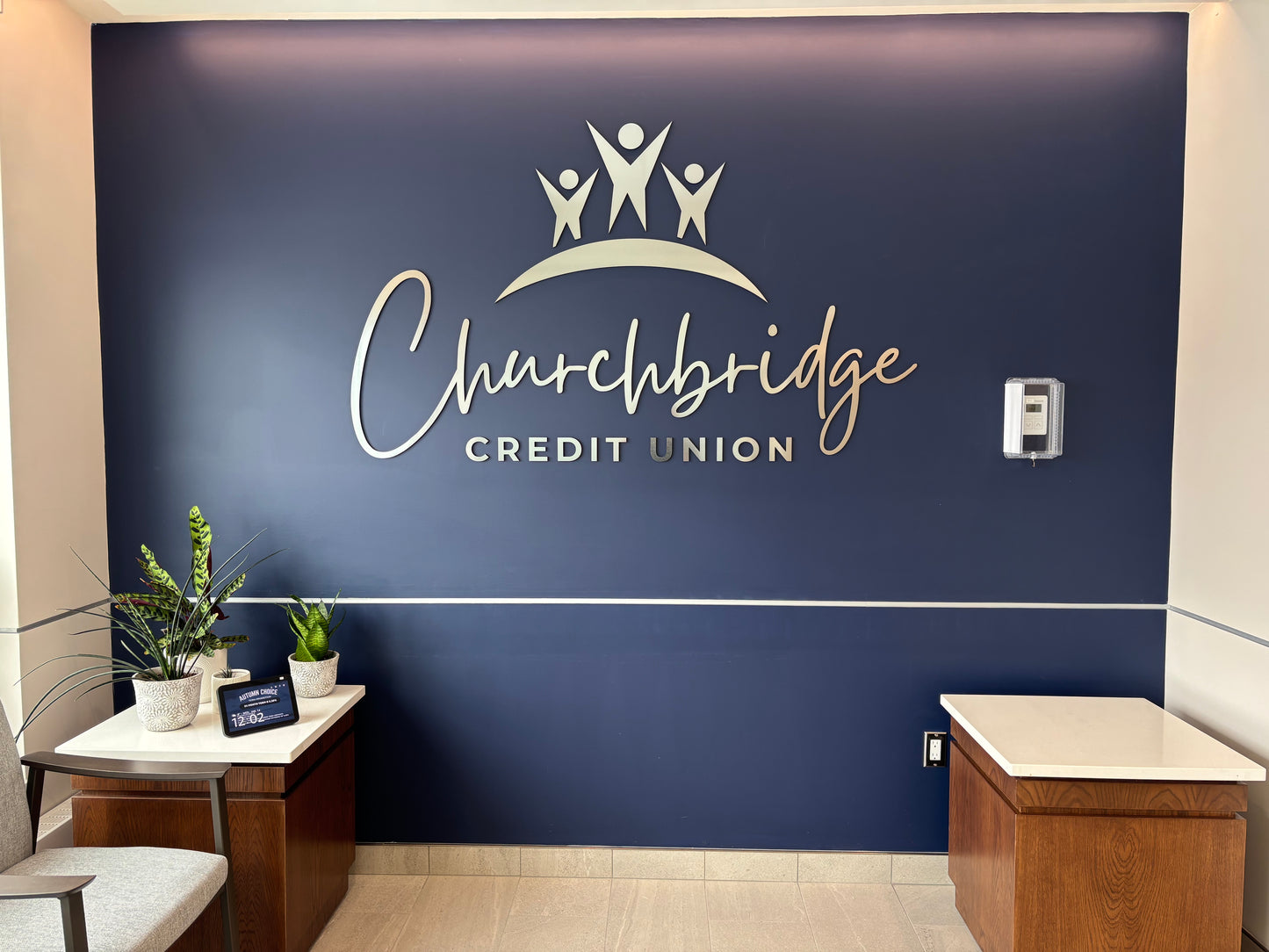 Lobby & Reception Sign