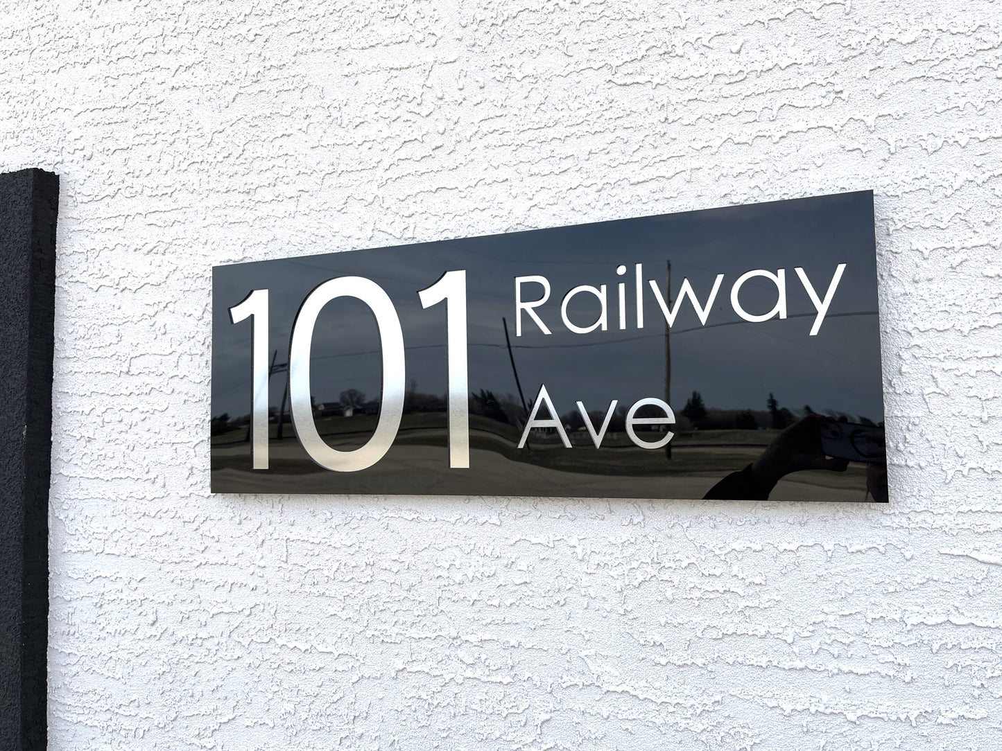 Willow House Number Plaque