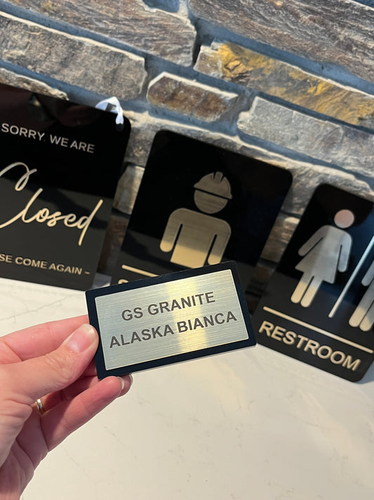 Product Display Sign