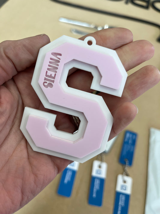Varsity Keychain