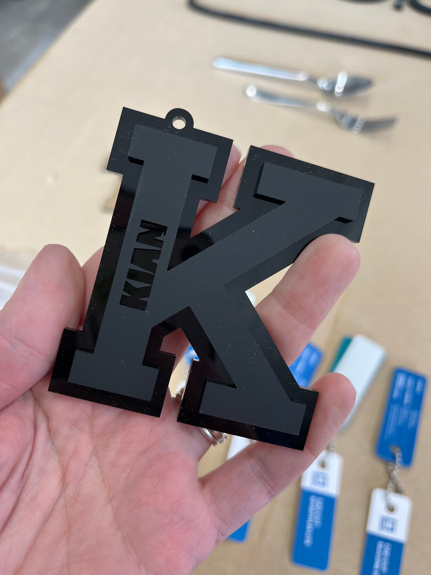 Varsity Keychain
