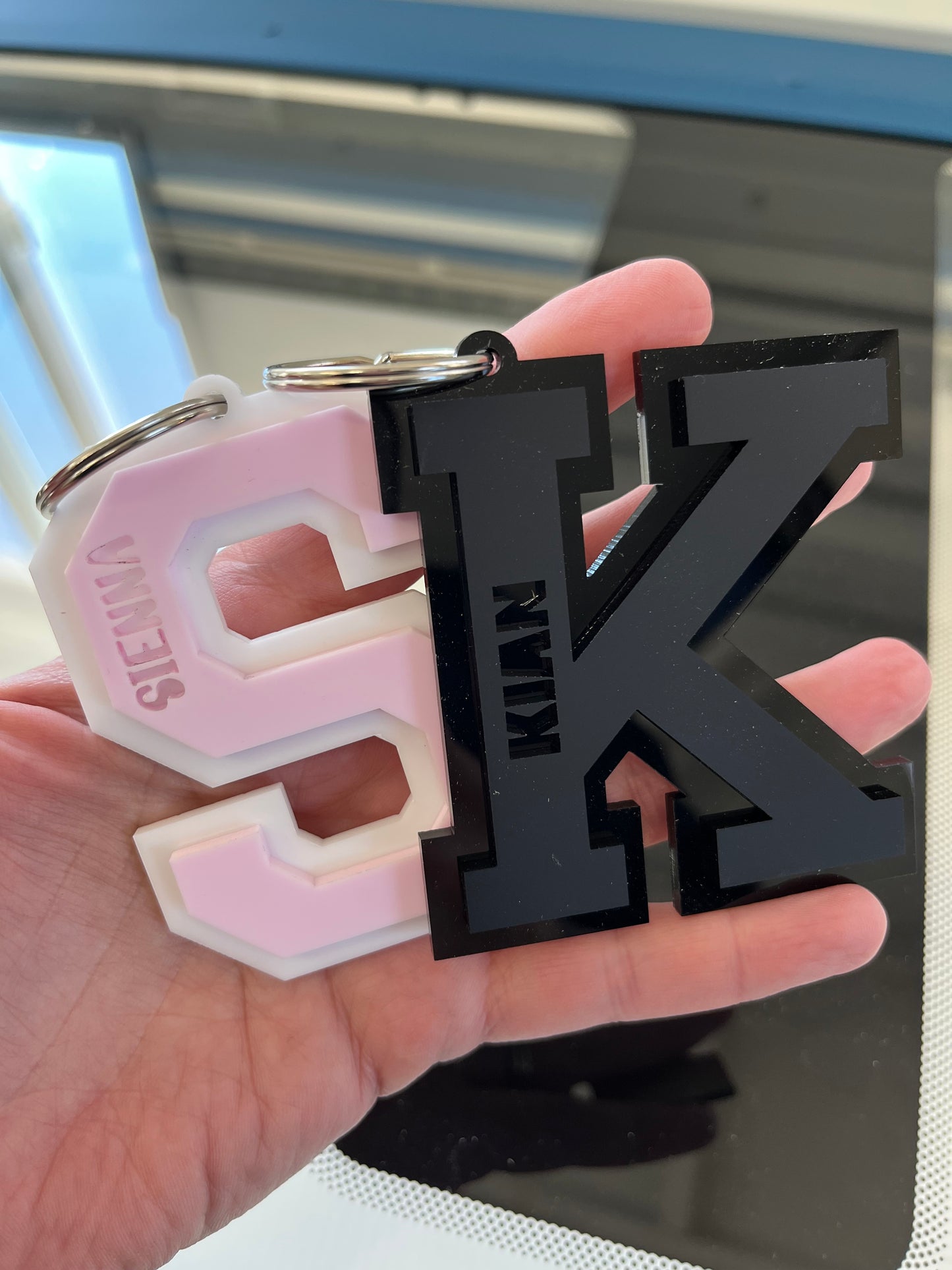 Varsity Keychain
