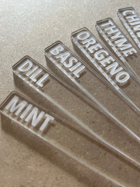 Herb Garden Plant Markers