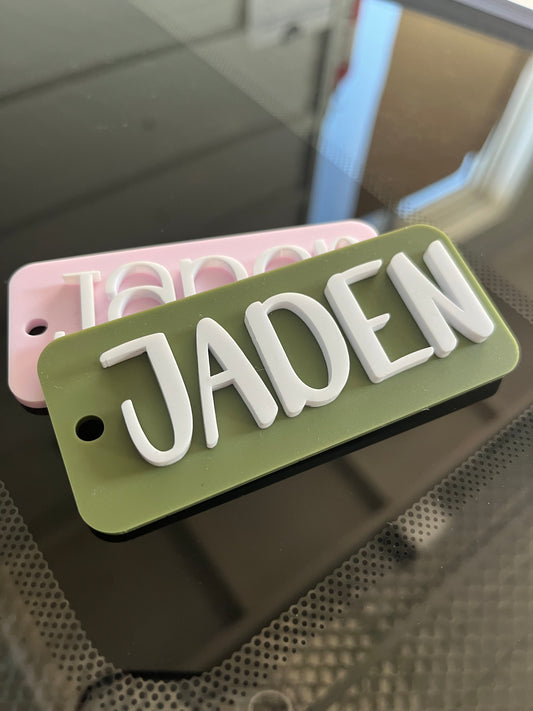 Name Bag Tag