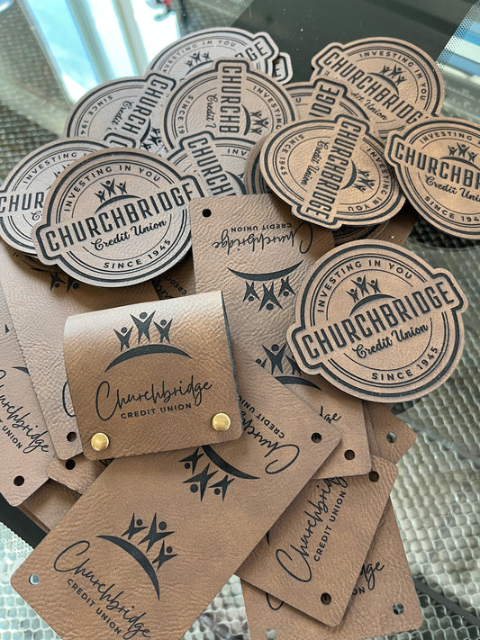 Faux Leather Patches