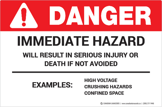 Vinyl Decal - Danger
